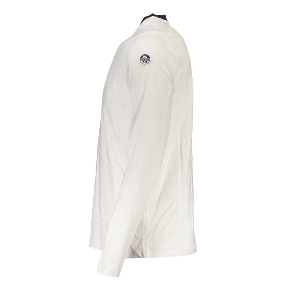 North Sails Weißes Baumwoll-T-Shirt