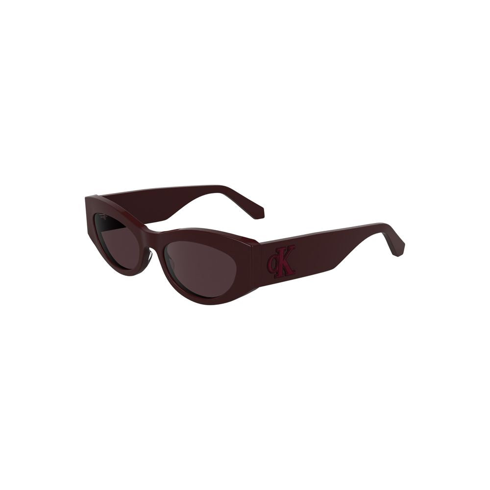 Calvin Klein Sonnenbrille aus rotem Acetat