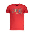 Cavalli Class T-Shirt in red cotton