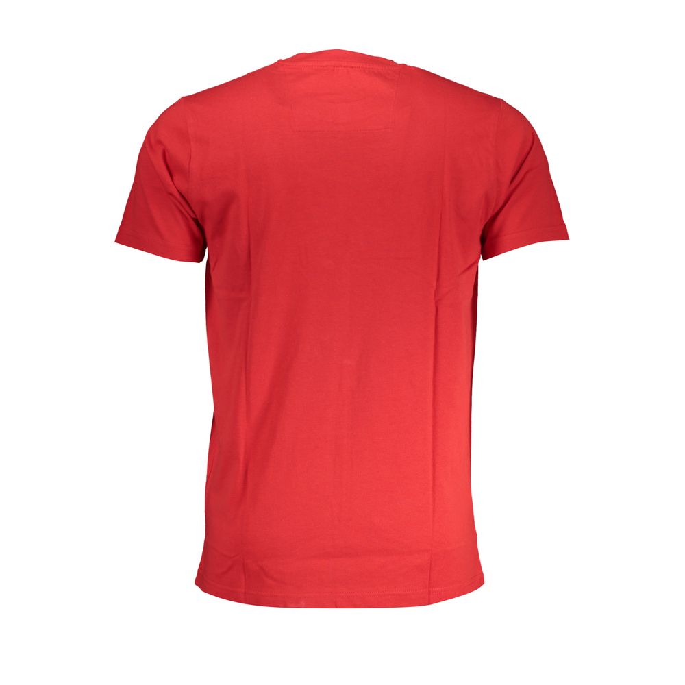 Cavalli Class T-Shirt in red cotton