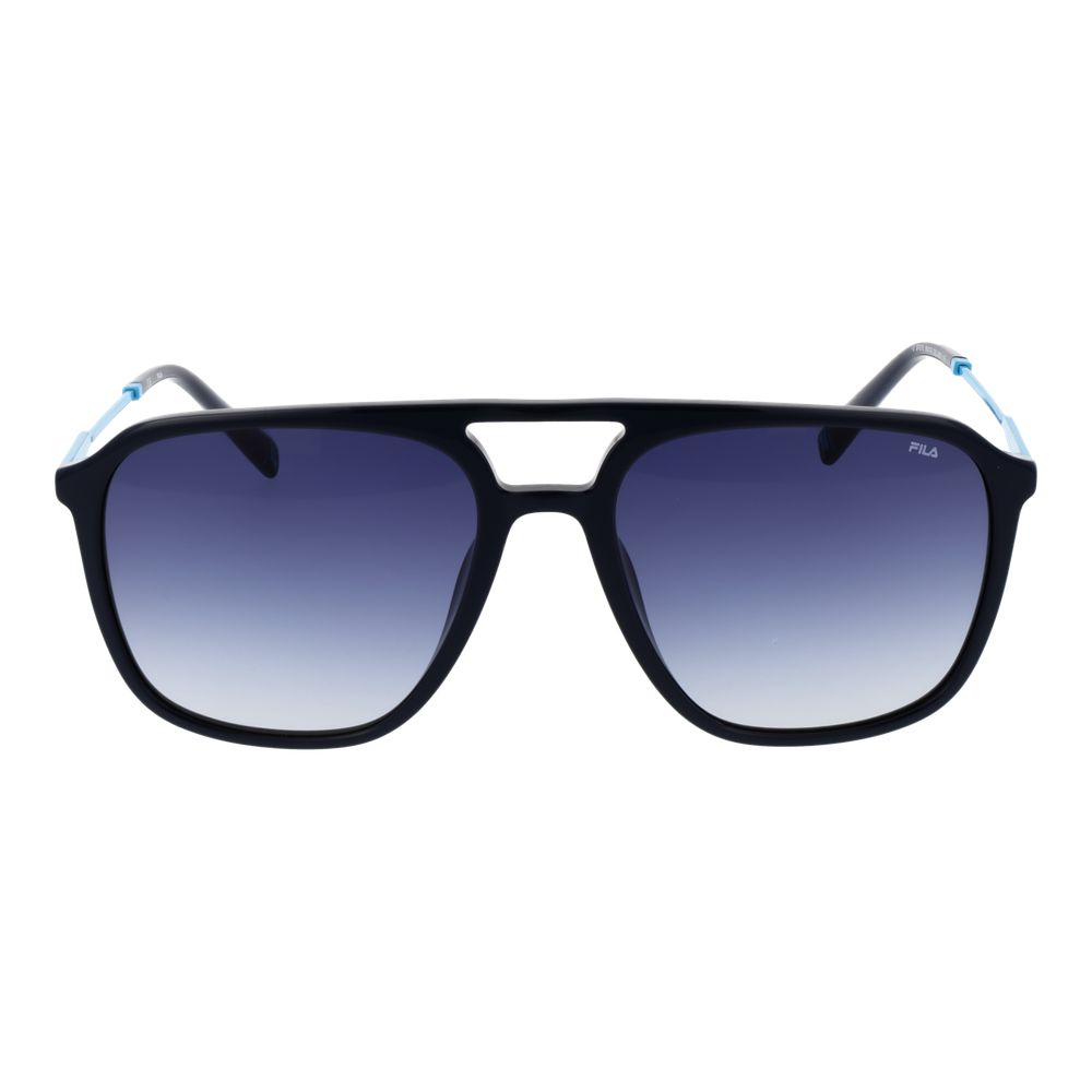 Fila Sonnenbrille aus schwarzem Celluloseacetat
