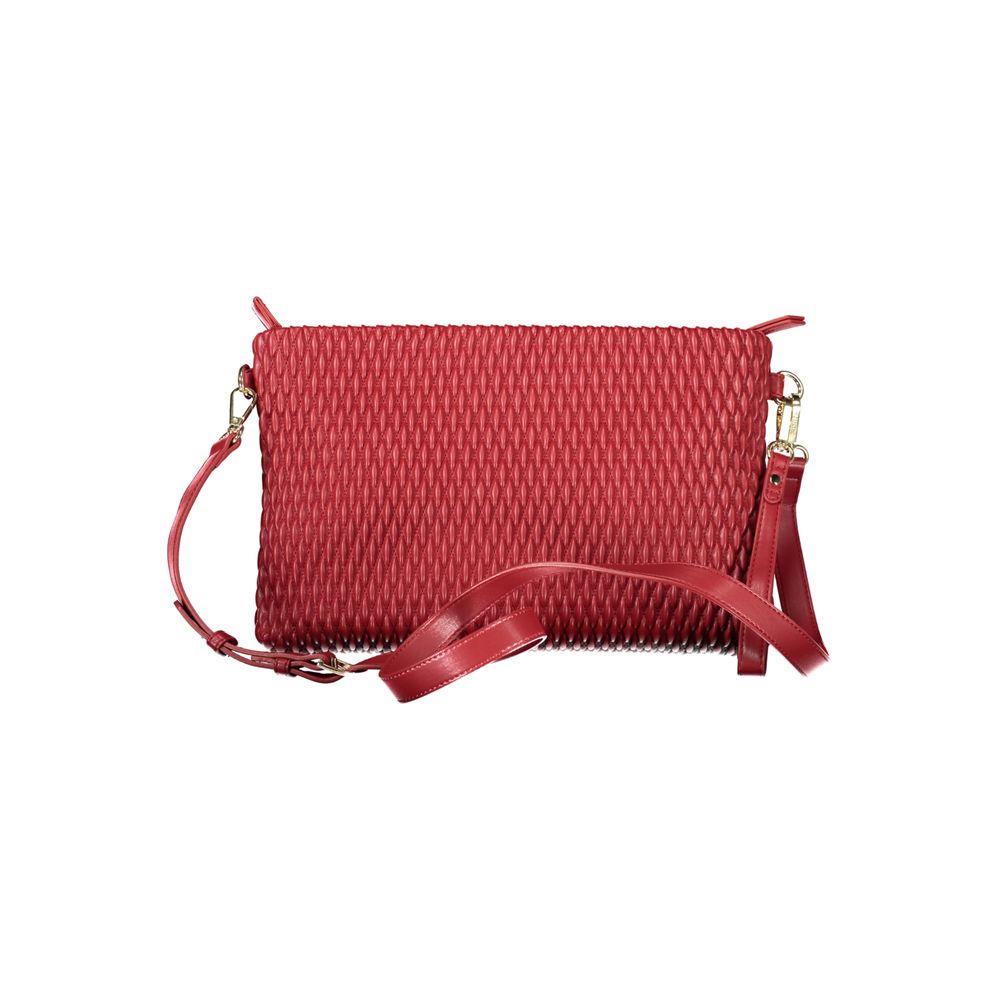 Mario Valentino Red Polyethylene Women's Handbag