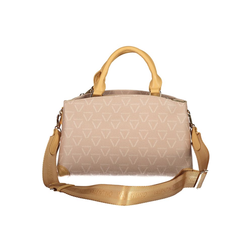 Mario Valentino Damen-Handtasche aus beigem Polyurethan