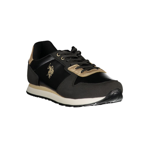 U.S. POLO ASSN. Nero Polyester Damensneaker