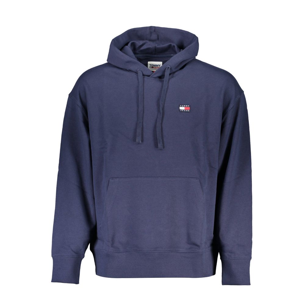 Tommy Hilfiger Men's Blue Cotton Hoodie