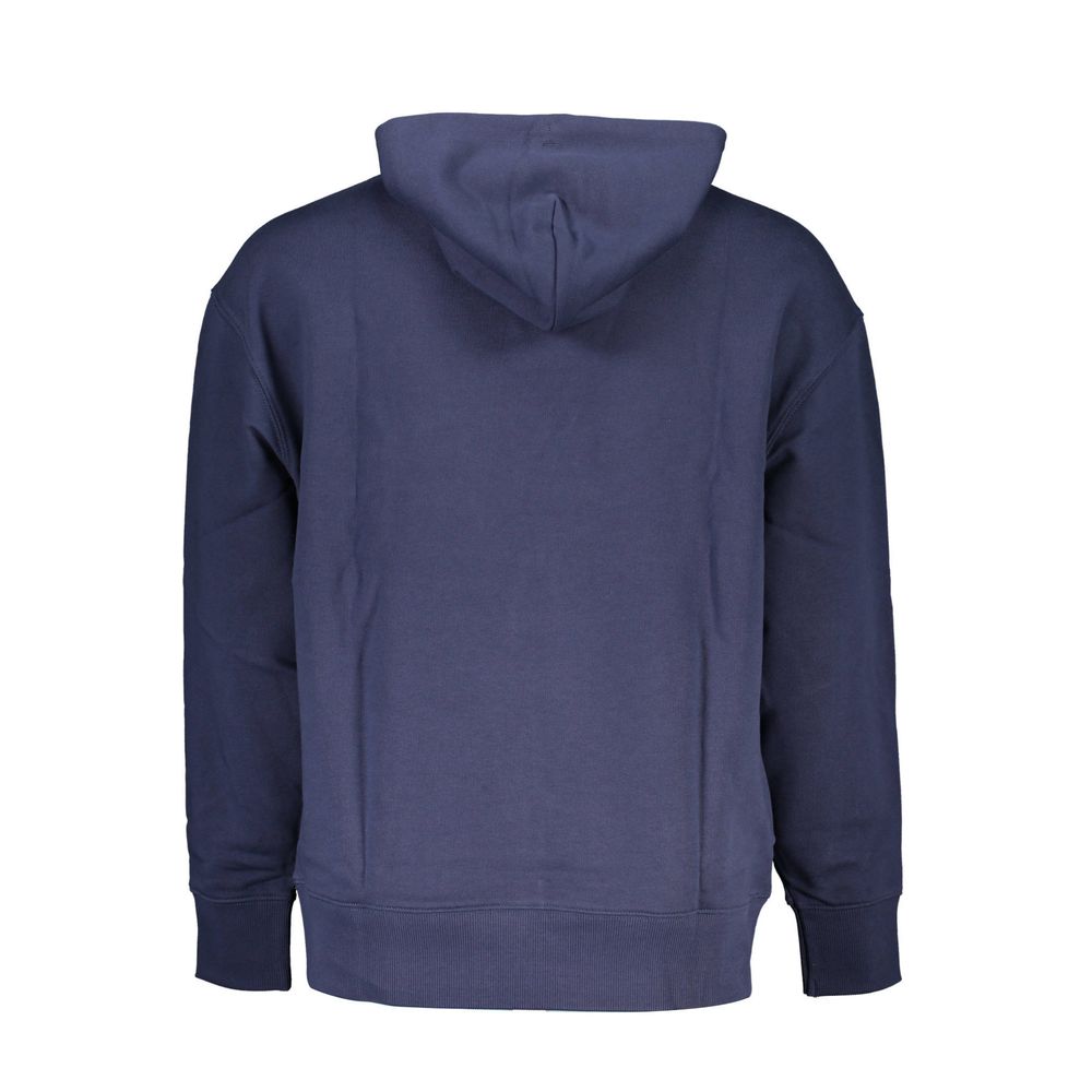 Tommy Hilfiger Men's Blue Cotton Hoodie