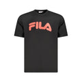 Fila Cotton T-Shirt in Black