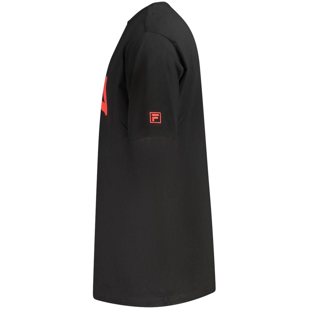 Fila Cotton T-Shirt in Black