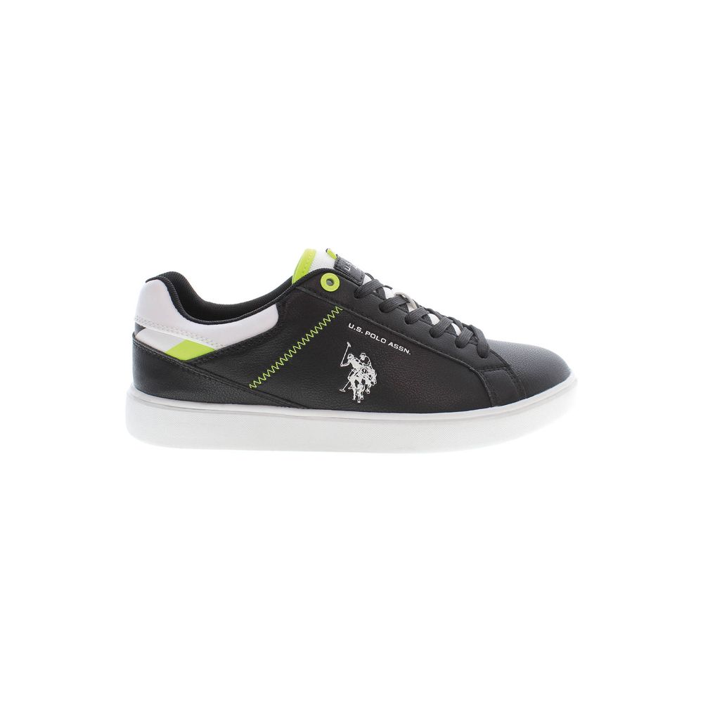 U.S. POLO ASSN. Schwarzer Polyester-Sneaker