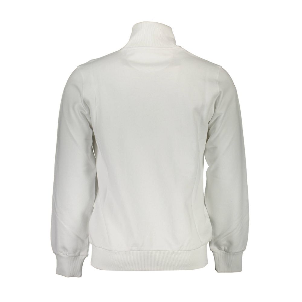 La Martina Weißes Baumwoll-Sweatshirt für Herren