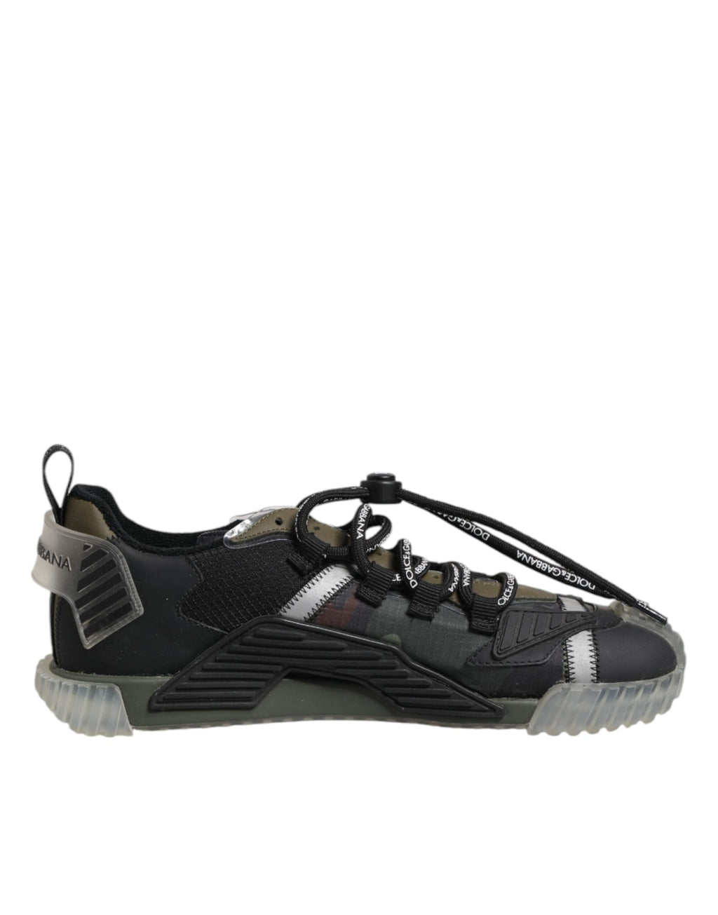 Dolce & Gabbana Multicolor Lace Up Low Top NS1 Turnschuhe Schuhe