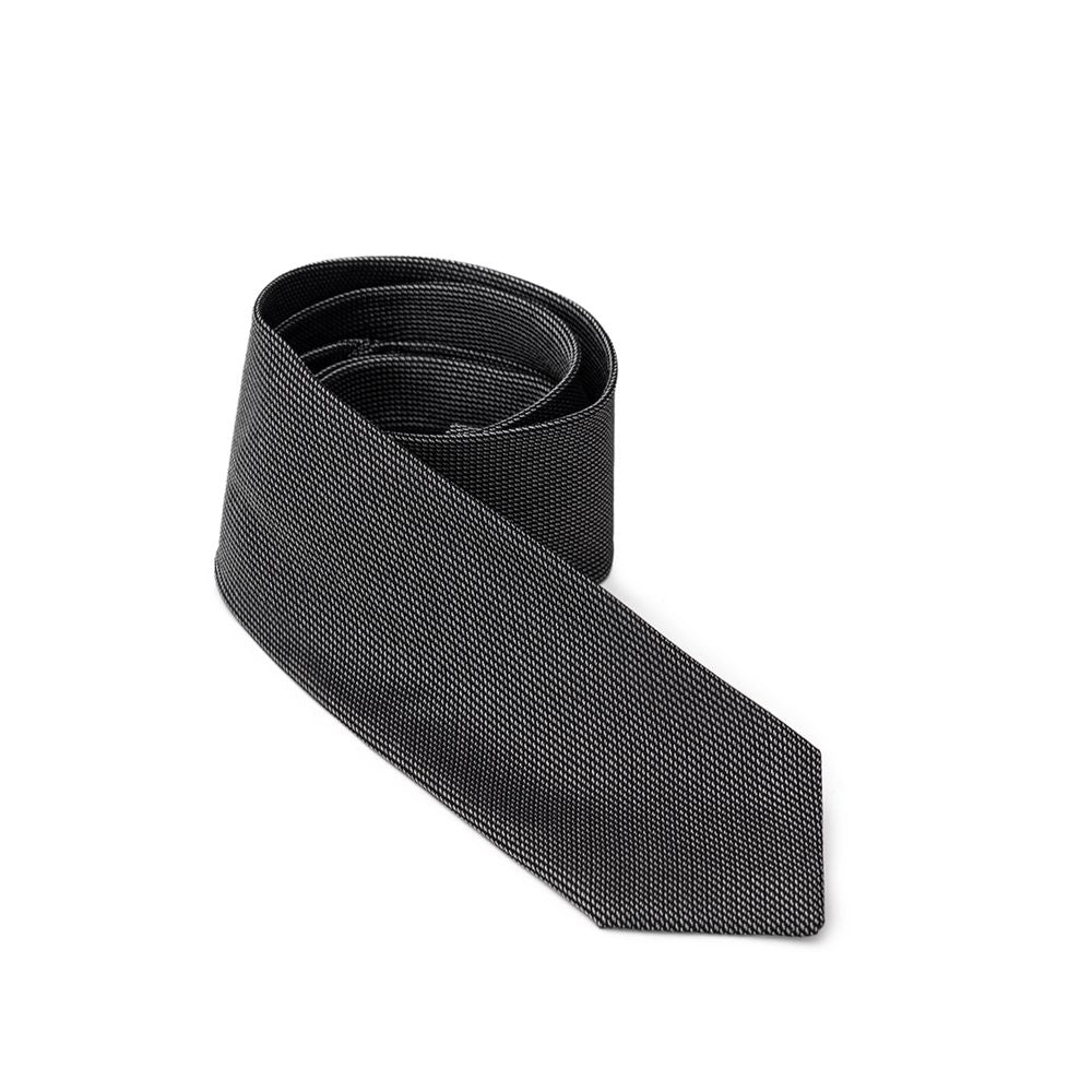 Jil Sander Grey Silk Tie
