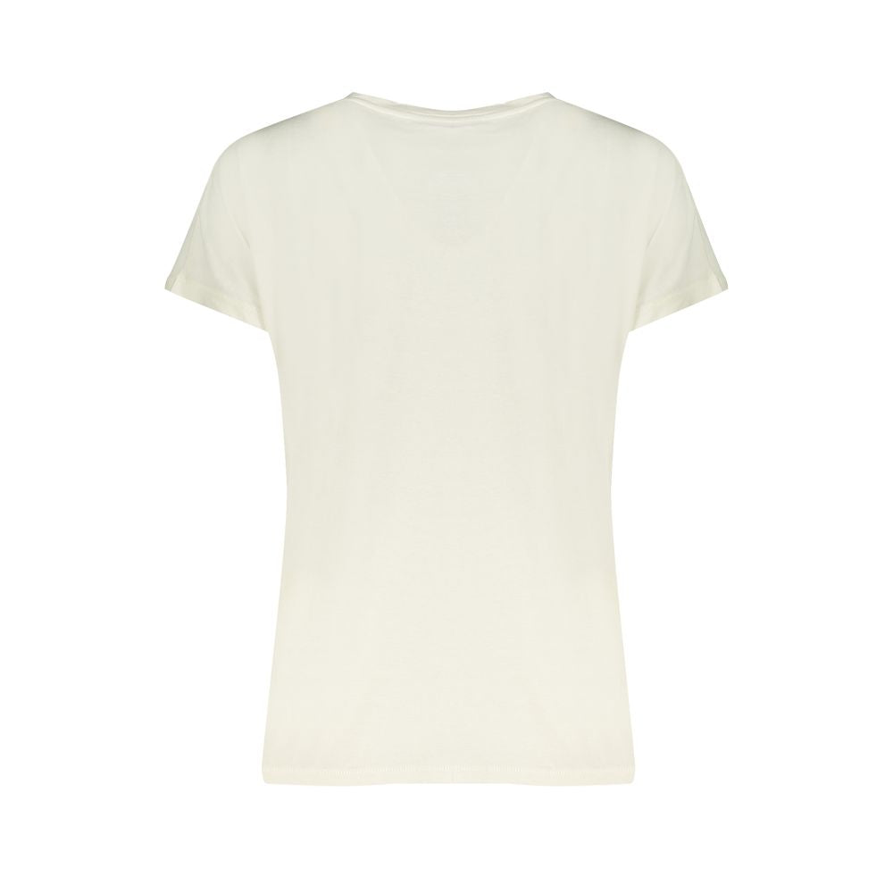 North Sails T-Shirt aus weißer Baumwolle