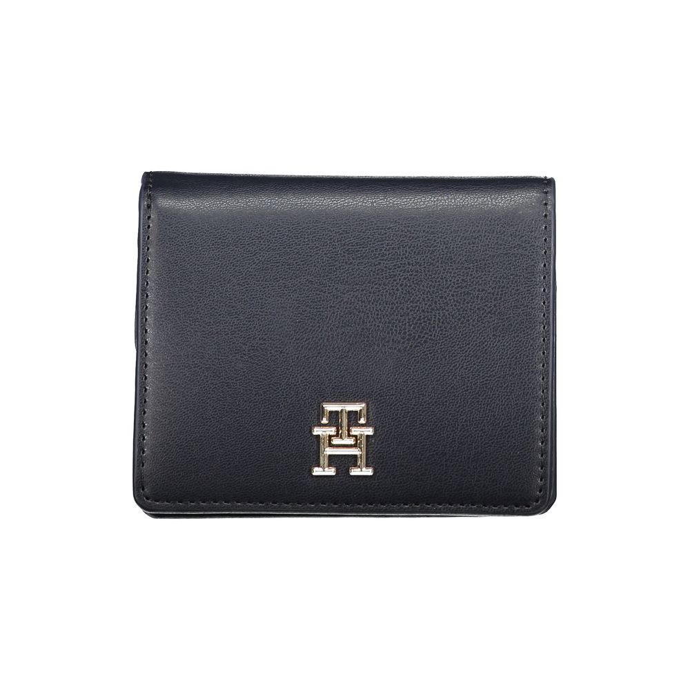 Tommy Hilfiger wallet in blue polyethylene