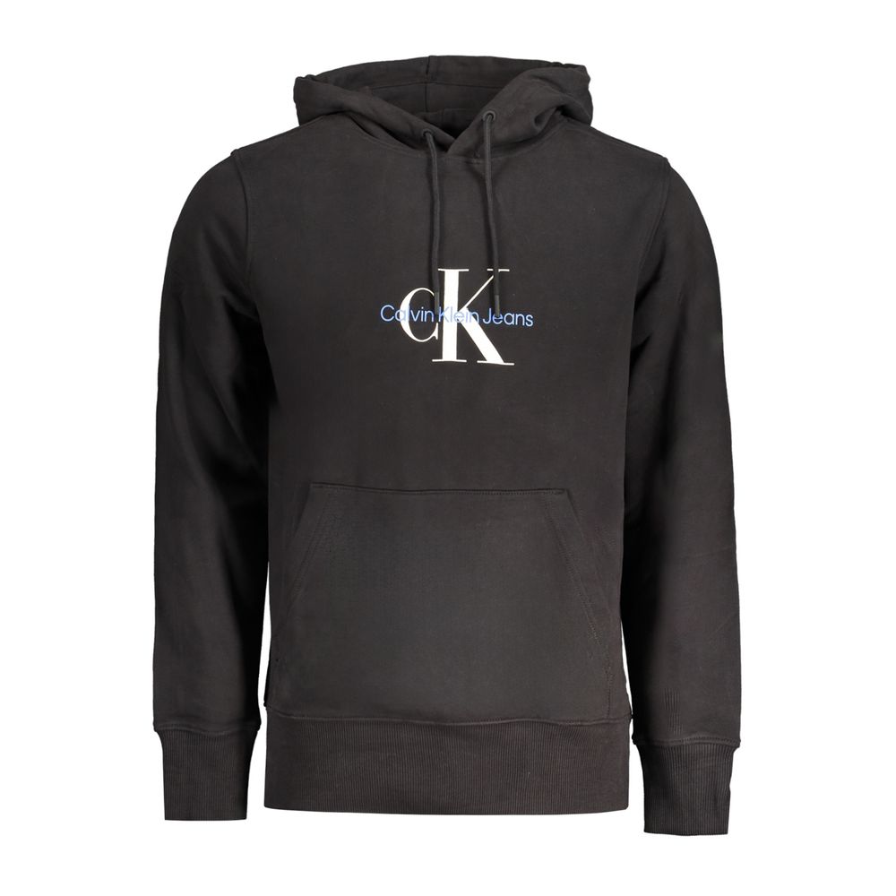 Calvin Klein Men's Black Cotton Hoodie
