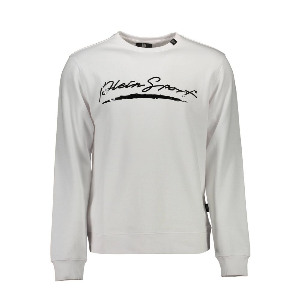 Plein Sport Baumwoll-Sweatshirt in Weiß