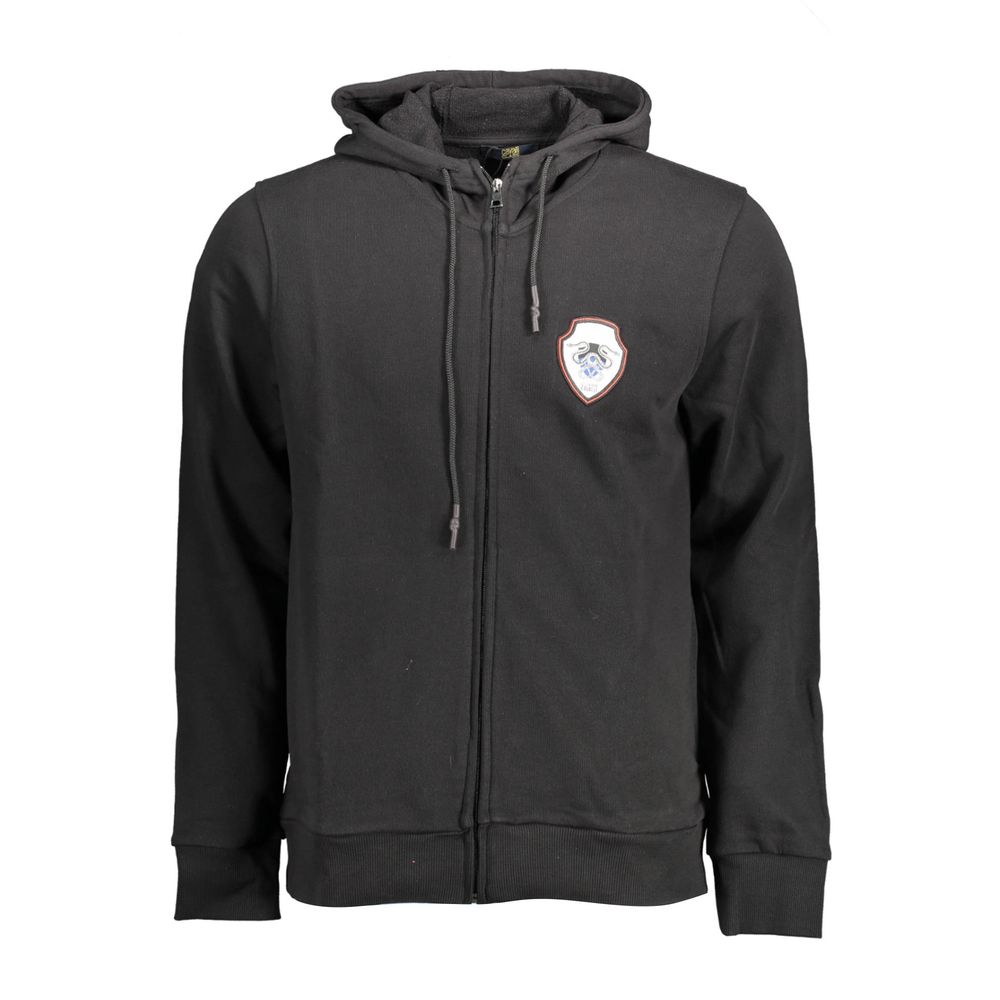 Cavalli Class Baumwoll-Sweatshirt in Schwarz