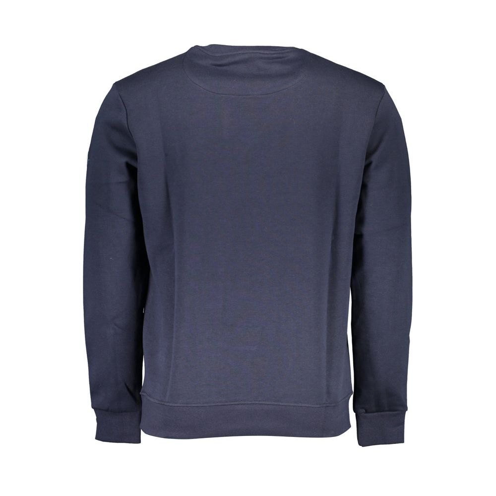 North Sails Baumwoll-Sweatshirt in Blau