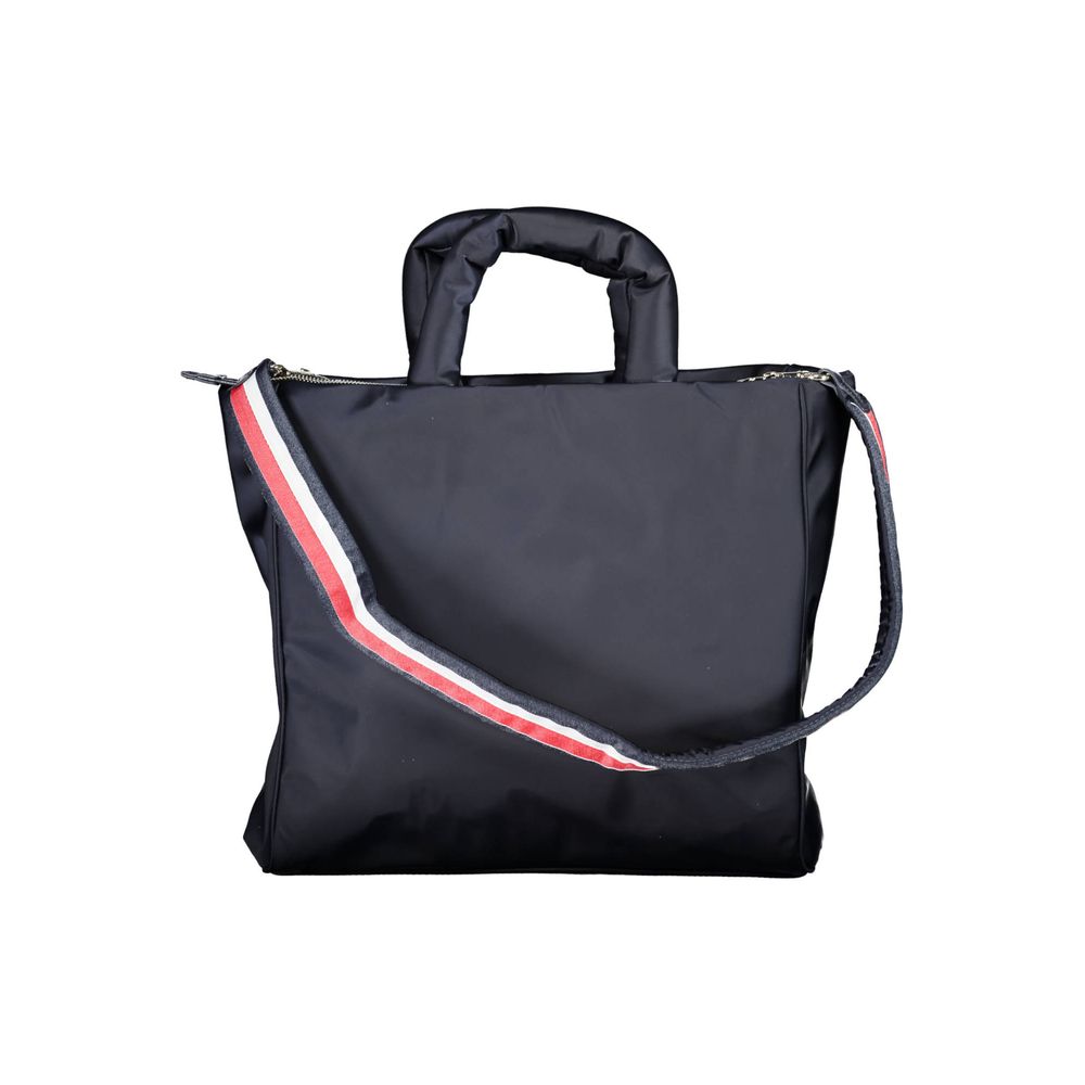 Tommy Hilfiger Blaue Polyester-Handtasche