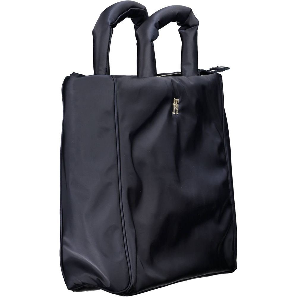 Tommy Hilfiger Blaue Polyester-Handtasche