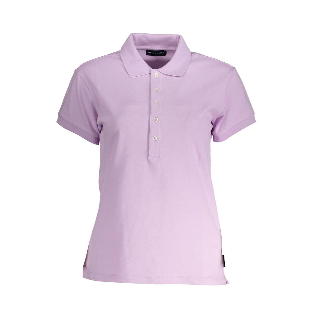 North Sails Women's Pink Cotton Polo Shirt