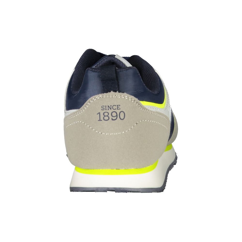 U.S. POLO ASSN. Blue Polyester Sneakers