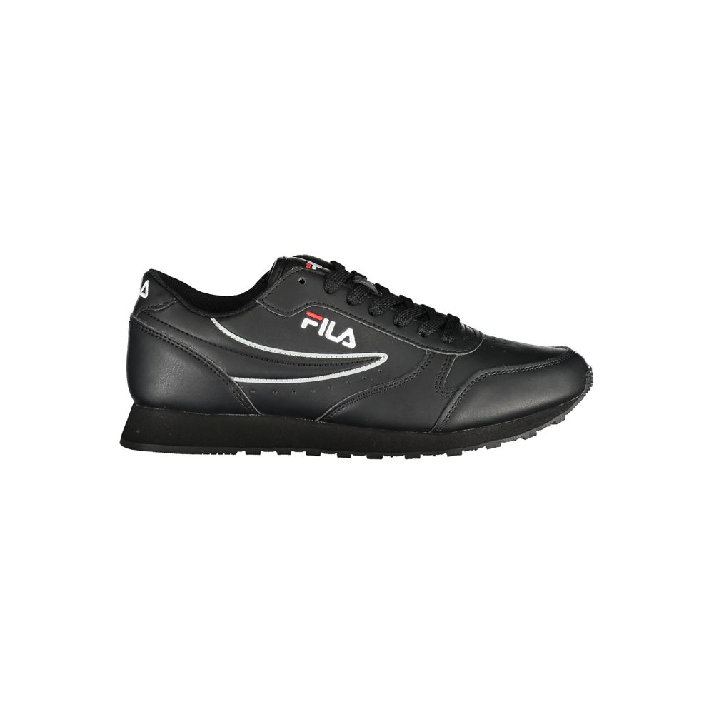 Fila Slim Black Lace-up Sports Sneakers