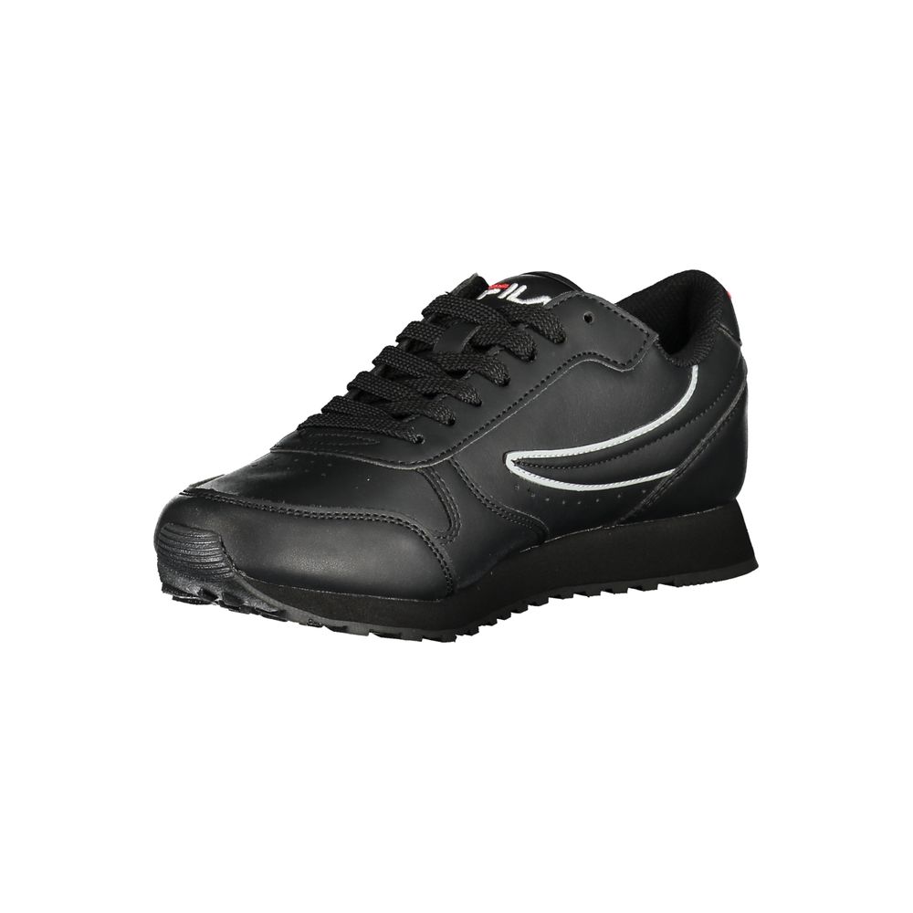 Fila Slim Black Lace-up Sports Sneakers