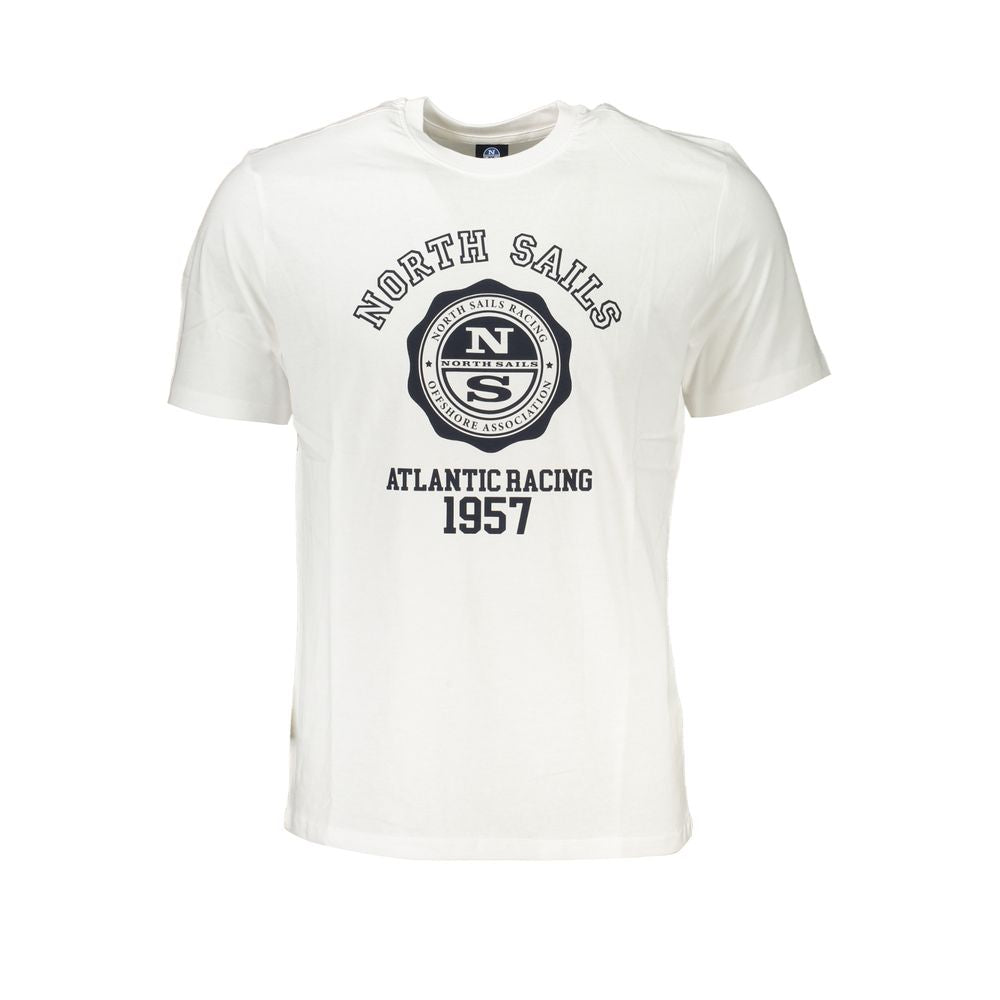 North Sails white cotton T-shirt
