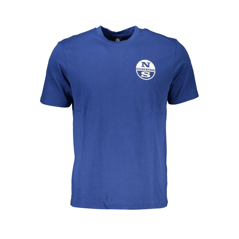 North Sails blue cotton T-shirt