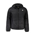 Cavalli Class Schwarze Polyamid-Jacke für Männer
