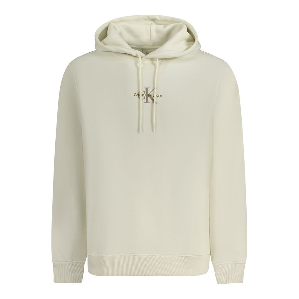 Calvin Klein Baumwoll-Sweatshirt in Weiß