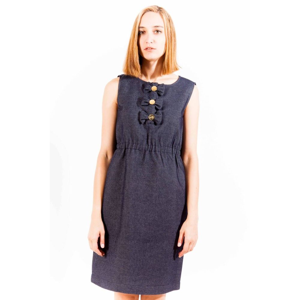 Love Moschino Women's Blue Cotton Dress