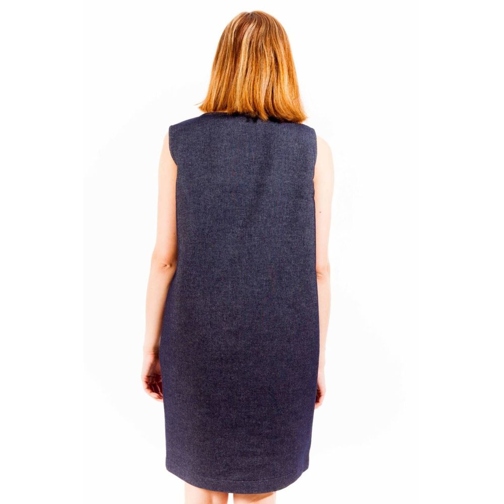 Love Moschino Women's Blue Cotton Dress