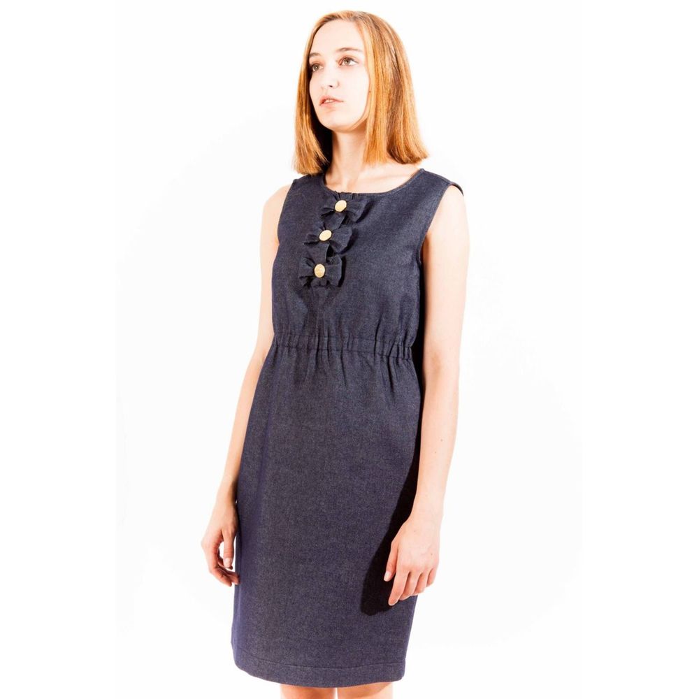 Love Moschino Women's Blue Cotton Dress