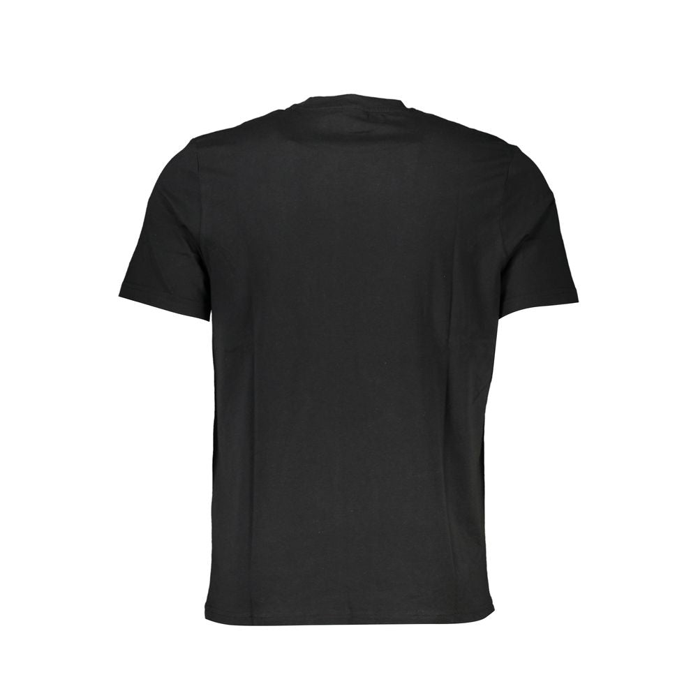 North Sails Schwarzes Baumwoll-T-Shirt für Herren