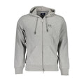 La Martina Men's Grey Cotton Hoodie