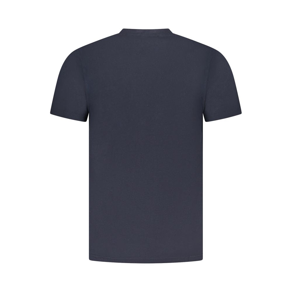 Cavalli Class Blu Baumwoll-T-Shirt für Herren