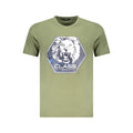Cavalli Class Baumwoll-T-Shirt in Grün
