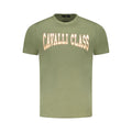 Cavalli Class Baumwoll-T-Shirt in Grün