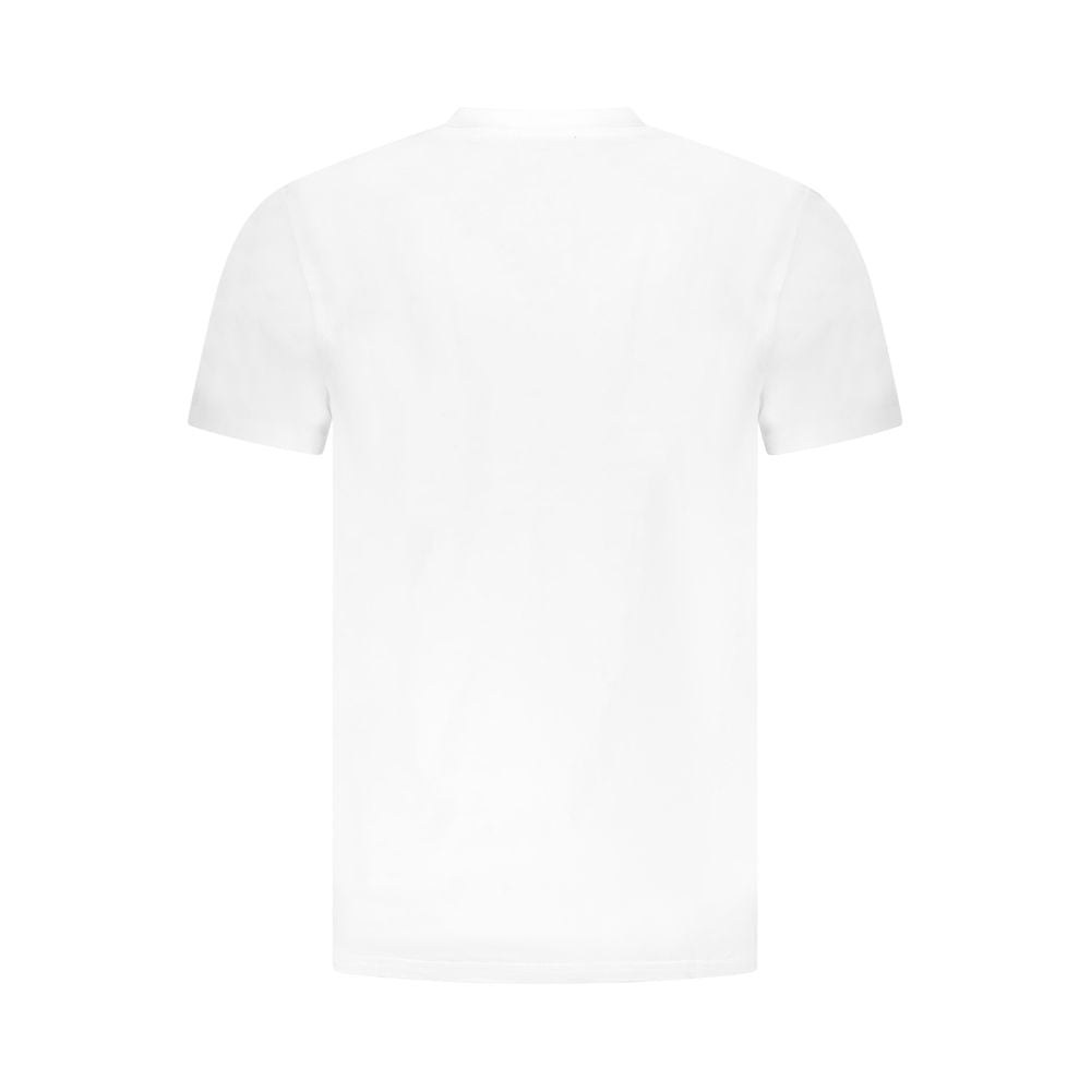 Cavalli Class Bianco Baumwoll-T-Shirt für Herren