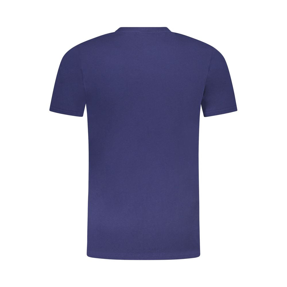 Cavalli Class Blu Baumwoll-T-Shirt für Herren