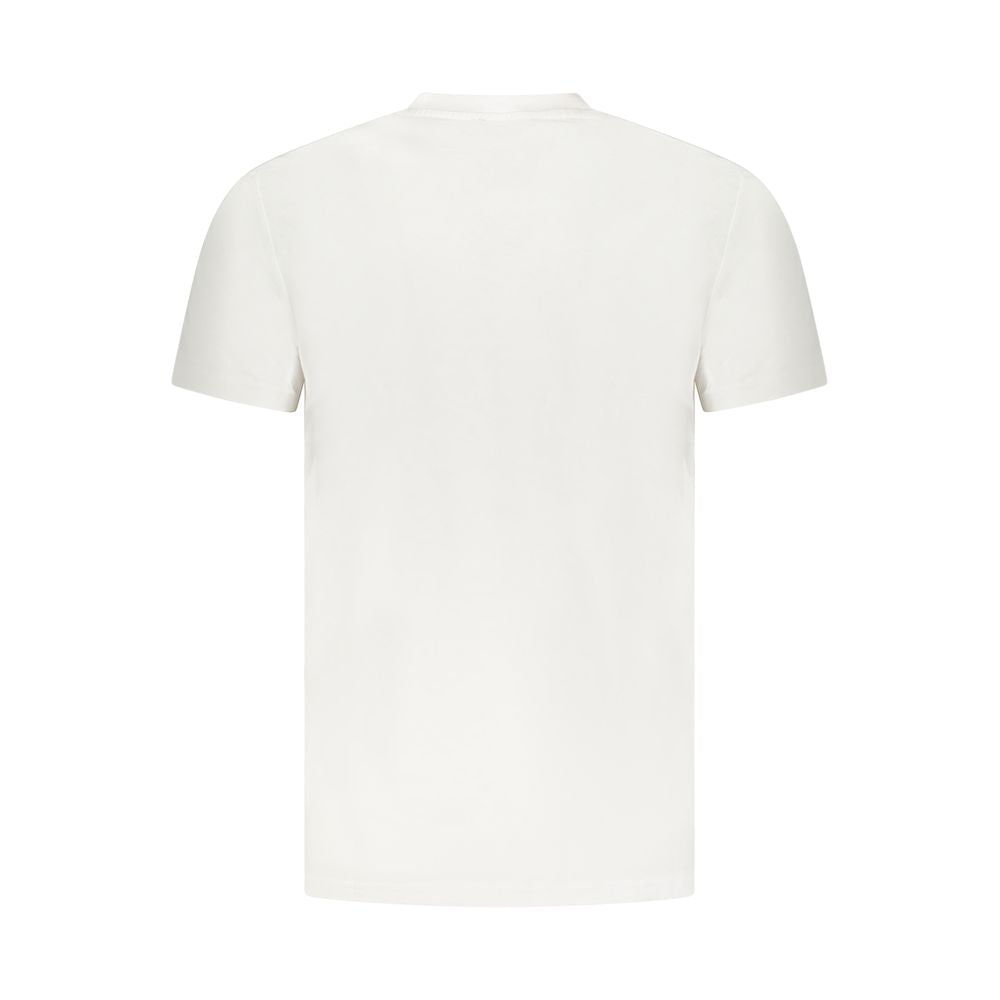 Cavalli Class Bianco Baumwoll-T-Shirt für Herren