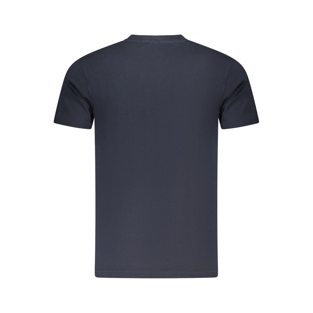 Cavalli Class Blu Baumwoll-T-Shirt für Herren