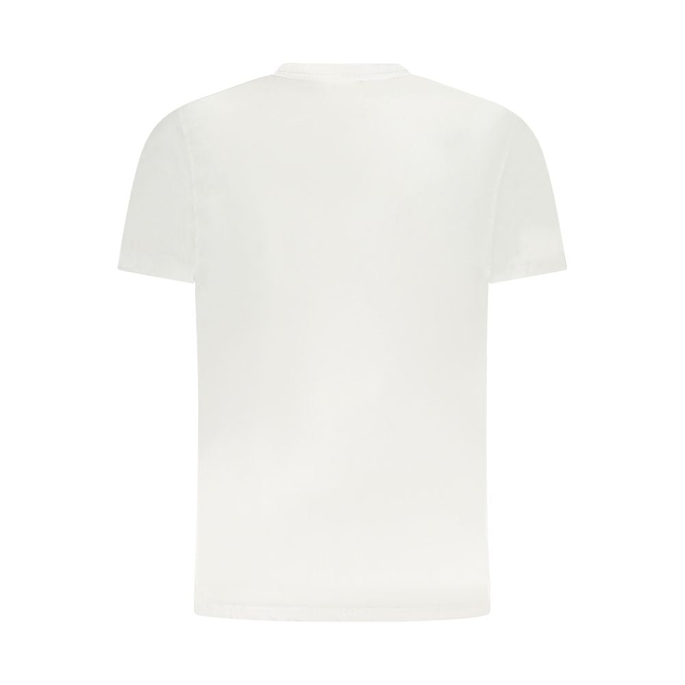 Cavalli Class Weißes Baumwoll-T-Shirt für Herren