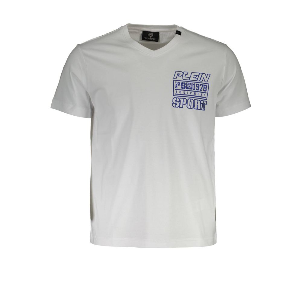 Plein Sport Cotton T-Shirt in White