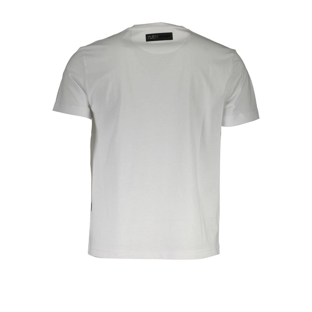 Plein Sport Cotton T-Shirt in White