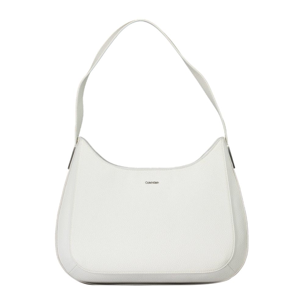 Calvin Klein Weiße Polyester Frauen Handtasche