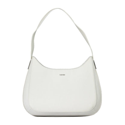 Calvin Klein Weiße Polyester Frauen Handtasche