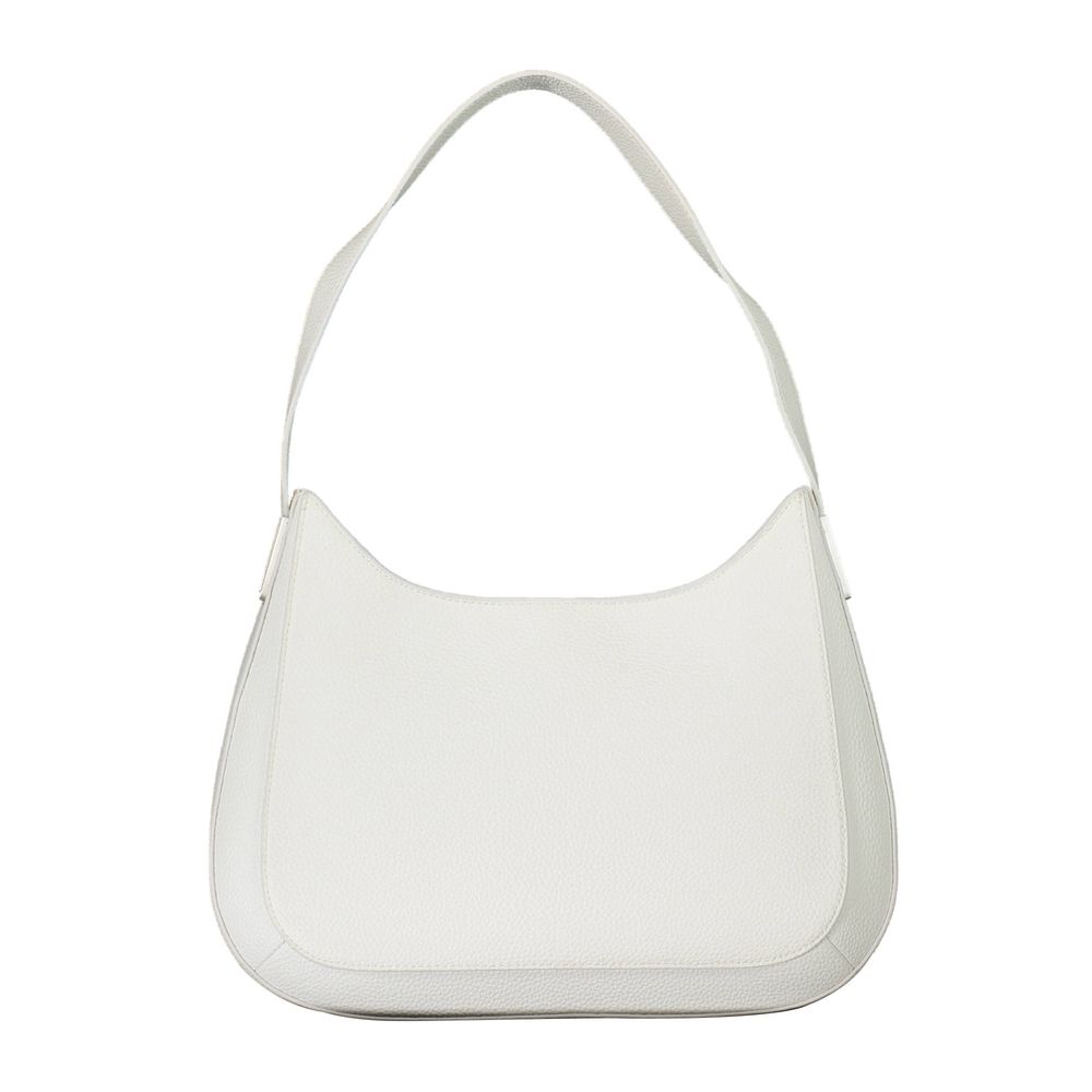 Calvin Klein Weiße Polyester Frauen Handtasche